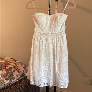 Lily Pulitzer sweetheart lace mini
